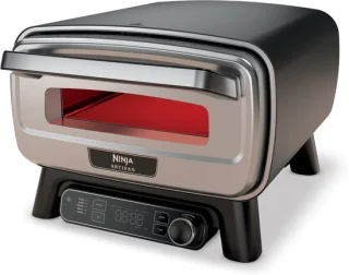 Ninja Artisan elektrische pizzaoven en airfryer - grijs - MO201EU
