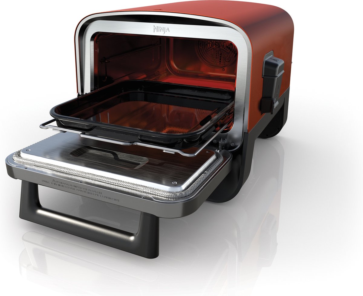 Ninja Woodfire OO101EU Elektrische Buiten Pizza Oven en Smoker