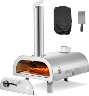 North Collective draagbare pellet pizza oven