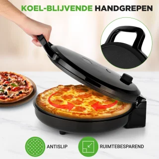 NutriChef Elektrische Pizzaoven