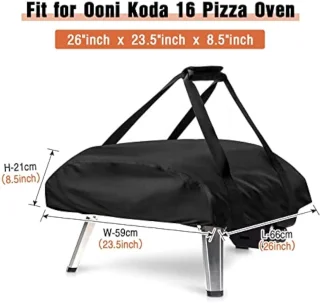 Ooni Koda 16 pizzaovenafdekking