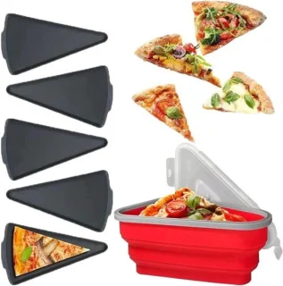 Opvouwbare pizzadoos voor pizzatransport - oranje