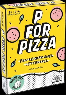 P for Pizza - letterspel pizza
