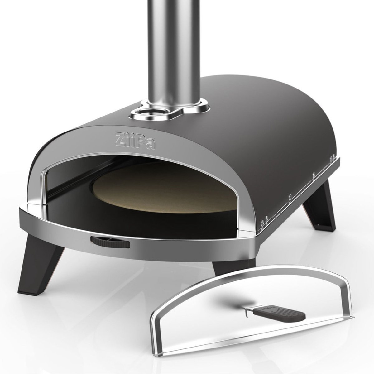 Piana Pizza Oven Leisteen 40x73x72,5 cm