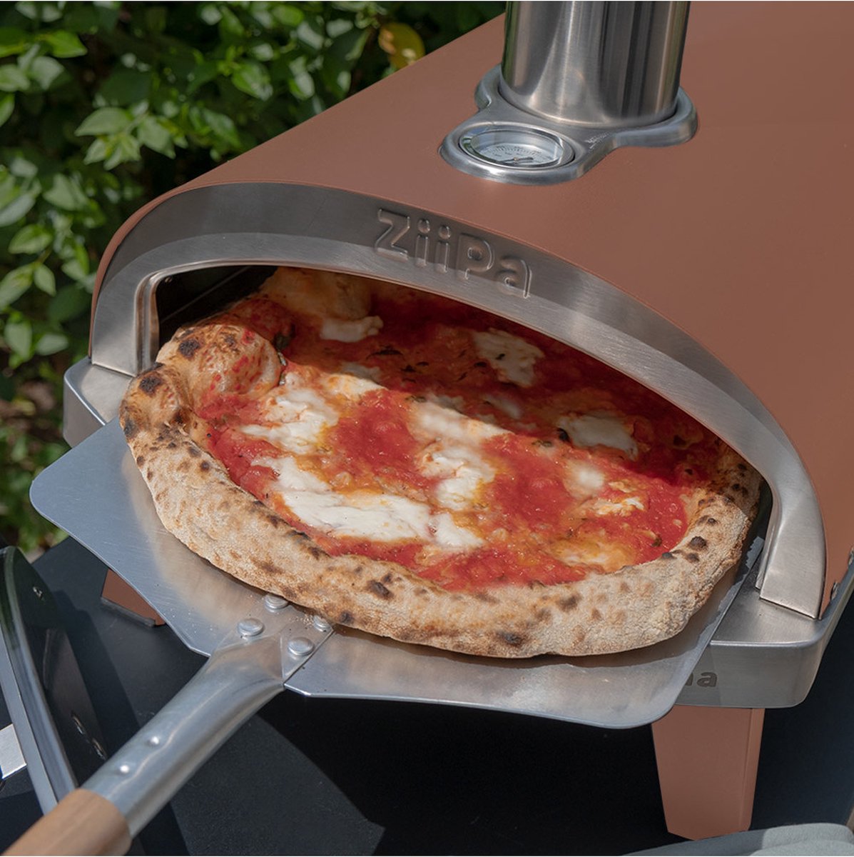 Piana Ziipa Pizza Oven Terracotta Pellets Houtskool