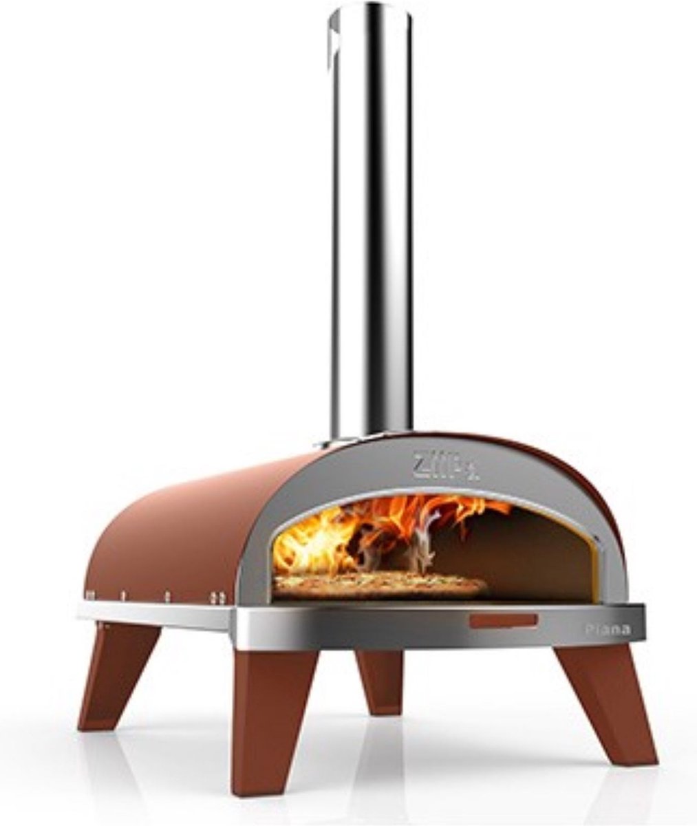 Piana Ziipa Pizza Oven Terracotta Pellets Houtskool
