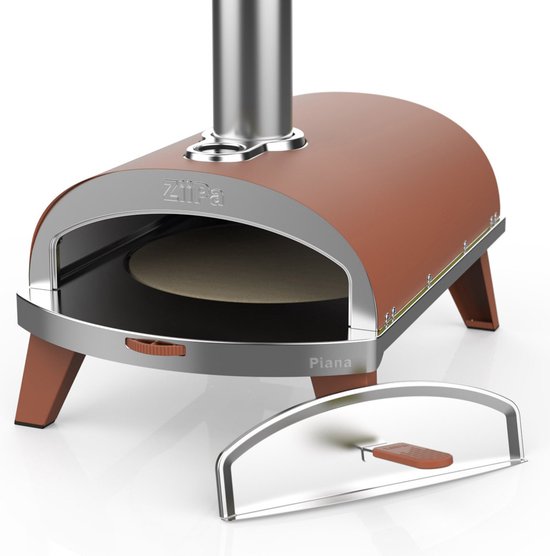 Piana Ziipa Pizza Oven Terracotta Pellets Houtskool
