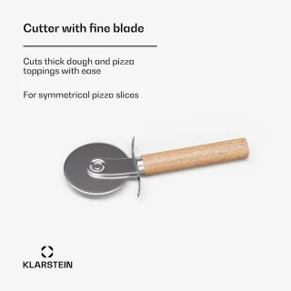 Pizza Accessoires Set - Pizzaschep, Pizzapan & Handschoen