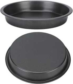 Pizza bakblik set 6 inch zwart