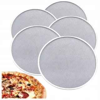 Pizza bakplaat Ø28 cm aluminium 5 stuks