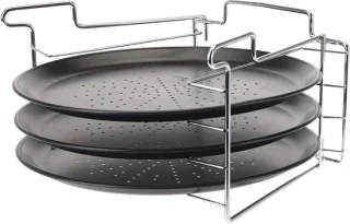 Pizza bakplaat Ø30 cm Zwart