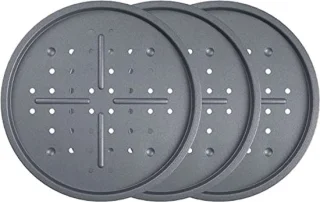Pizza bakplaat set 335 cm grijs