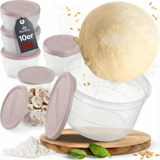 Pizza Ballen Box 10 stuks met deksel