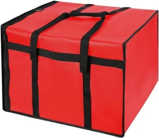 Pizza bezorgtas - 50 x 50 x 35.5 cm - rood