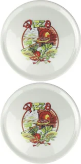 Pizza borden set van 2 stuks