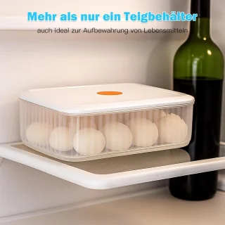 Pizza Deegbox 4 L - Bakbox met deksel