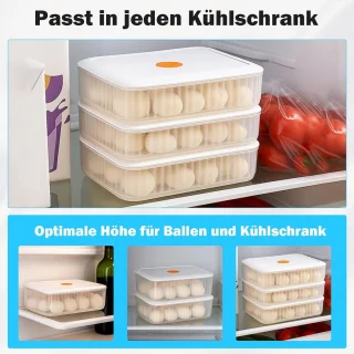 Pizza Deegbox 4 L - Bakbox met deksel