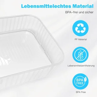 Pizza Deegbox 4 L - Bakbox met deksel