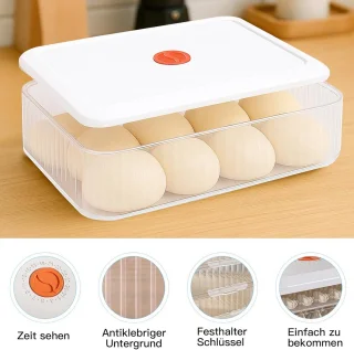 Pizza Deegbox 4 L - Bakbox met deksel