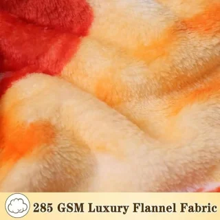 Pizza deken food wrap - 150cm - multicolor