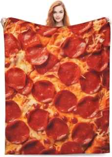 Pizza Dekentje Plaid