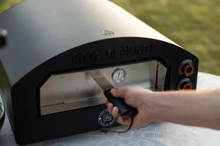 Pizza di Monti Tavoletta Zwart Elektrische Pizzaoven Tafelmodel