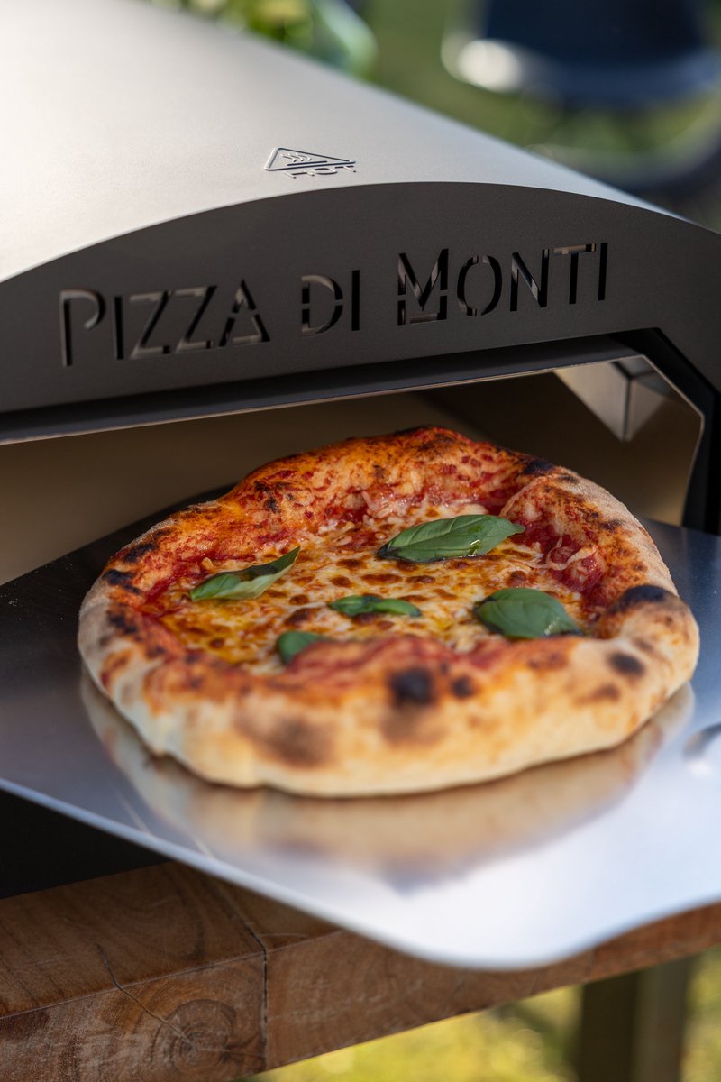 Pizza di Monti Tavoletta Zwart Elektrische Pizzaoven Tafelmodel