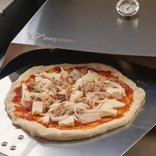 Pizza-opzetstuk voor gasbarbecue 56 x 39 cm