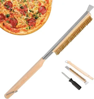 Pizza oven borstel