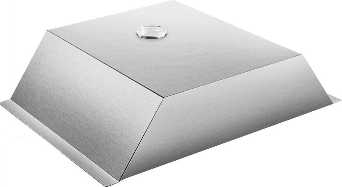Pizza Oven Buiten 48x35x17 cm Roestvrijstaal Zilver 3 kg