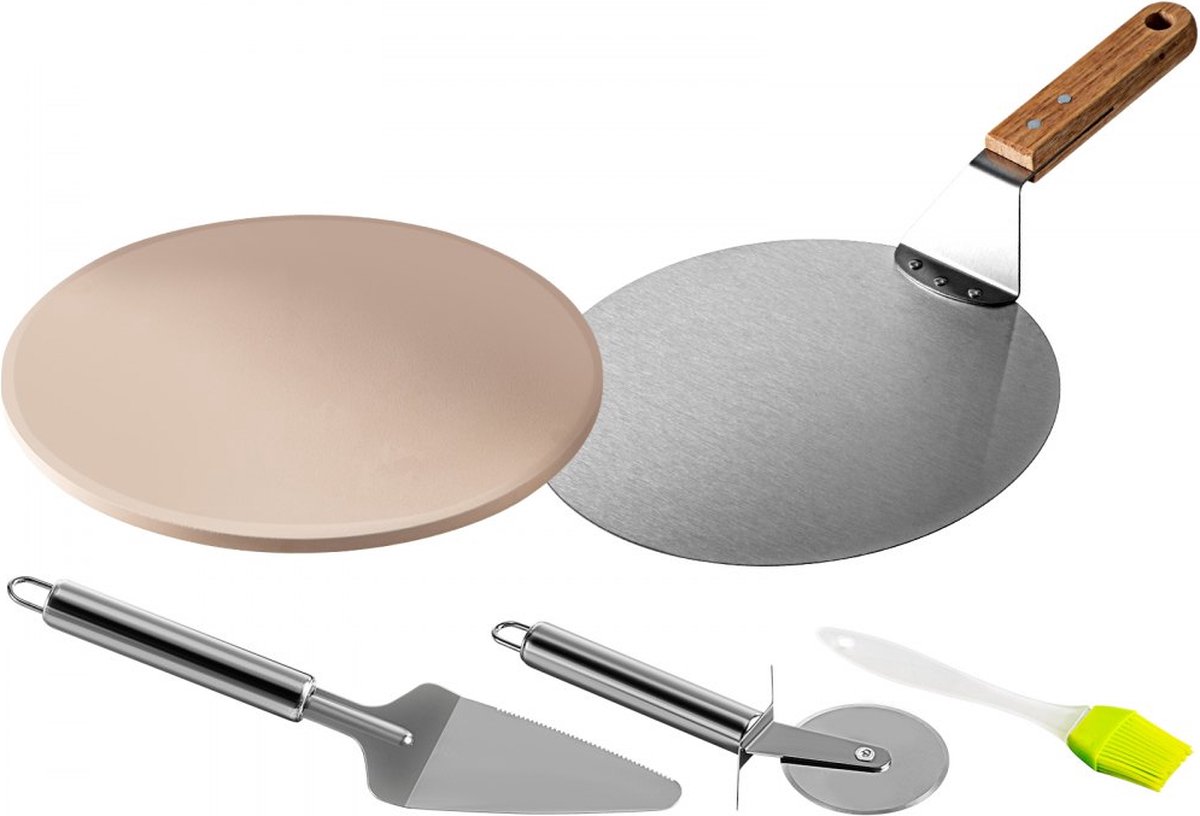 Pizza Oven Buiten 48x35x17 cm Roestvrijstaal Zilver 3 kg