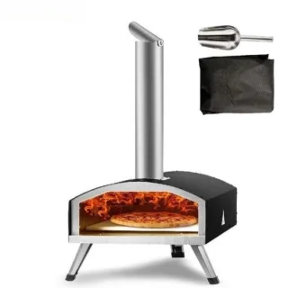 Pizza Oven Deluxe RVS Draagbaar Outdoor