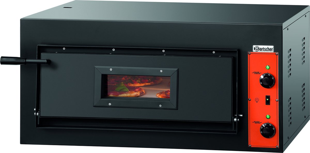 De Pizza Oven Enkel Elektrisch 4 Pizza's 400V 4,2kW in één oogopslag