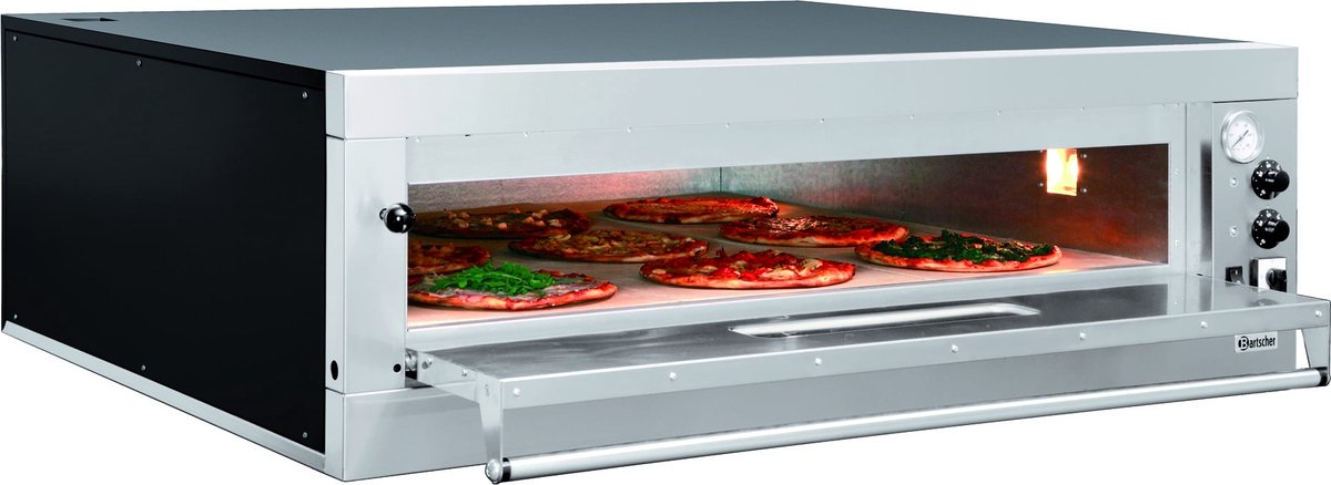 Pizza Oven Enkel Elektrisch 400V 12kW 1310x1270x420mm
