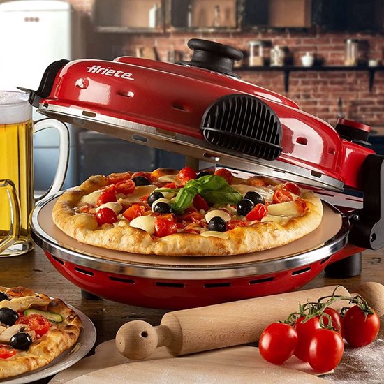 Pizza Oven Klein Rood 919 - 34x30x19 cm