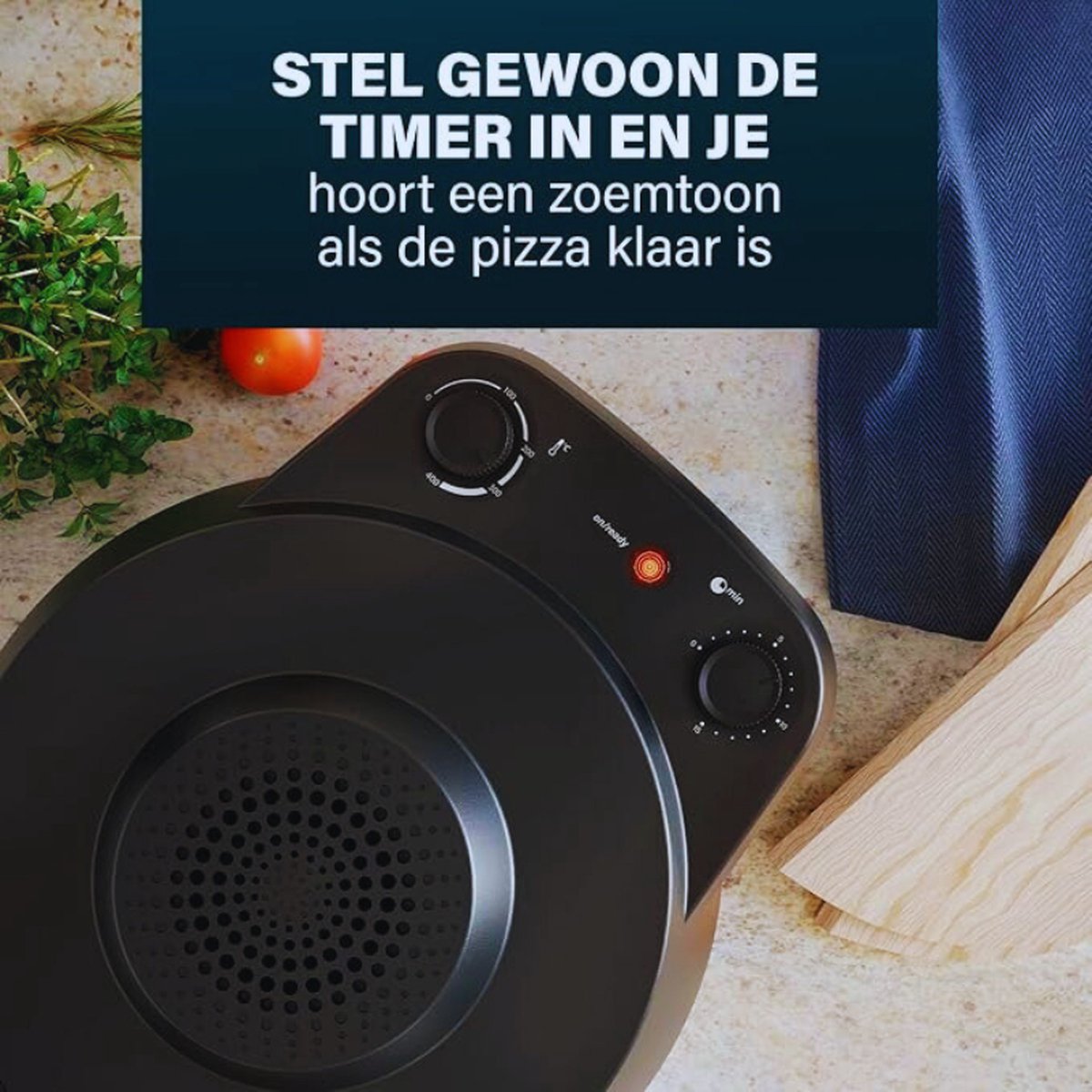 Pizza Oven Pro 115005 keramische pizzasteen oven