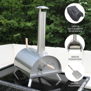Pizza Oven Tafelmodel Buiten - Inclusief Accessoires
