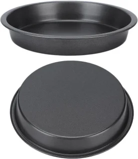 Pizza pan set bakvormen 6 inch zwart