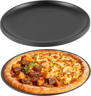 Pizza Pannenset - Ronde bakplaat 26 cm