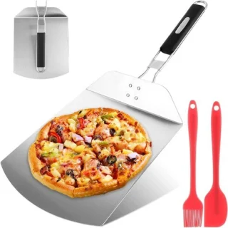 Pizza schep van RVS 24 x 24 cm