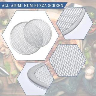 Pizza Screen pizzamazen 10 en 12 inch - 4 stuks