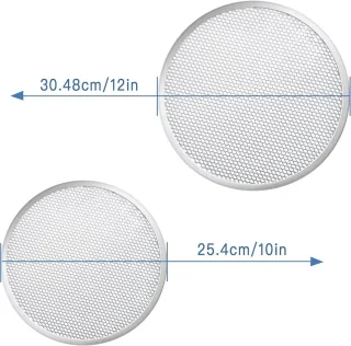 Pizza Screen Pizzamazen Set 10 en 12 inch - 4 stuks