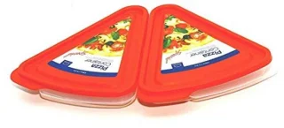 Pizza Slice Set 2 stuks Rood