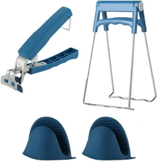 Pizza snijset met roller, trolley en schep
