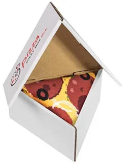 Pizza Sokken Box Peperoni - Sokken