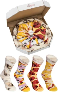 Pizza sokken box