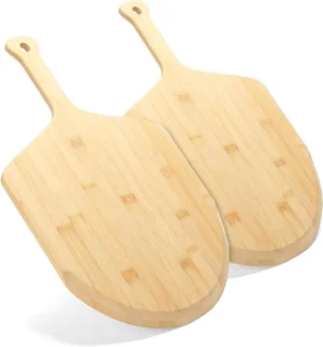 Pizza spatel set bamboe 12 inch