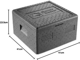 Pizza Thermobox 21,5 L Zwart