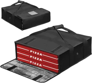 Pizza zak - geïsoleerd - 20x20x6 - ShopVlot