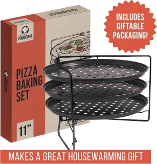 Pizzabakset 3-delig, 28 cm